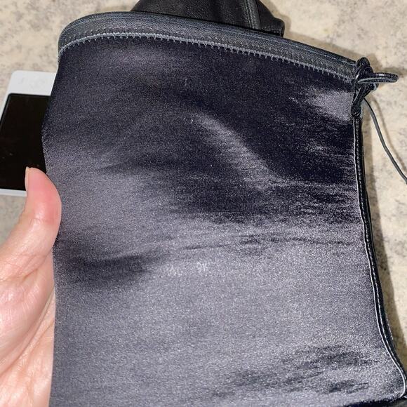 STUART WEITZMAN $1200 Ultra Highland Over The Knee 9.5 Black Leather Heel Boots - Picture 12 of 16